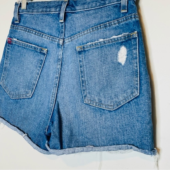 BDG High Rise Distressed Denim Jean Shorts - Picture 5 of 8